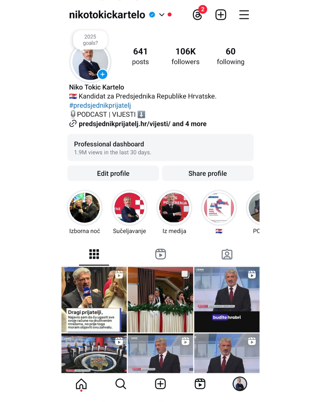 Niko Tokić Kartelo instagram